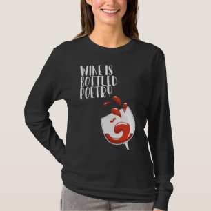 Camiseta Vinho Engarrafado Vinho De Poesia