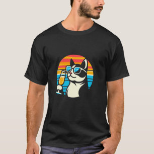 Camiseta Vinho Espumante Festa Presente de Gato