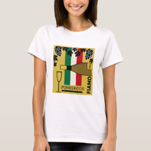 Camiseta vinho espumante prosecco