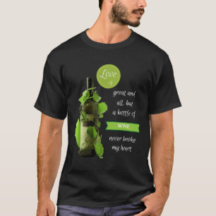 Camiseta Vinho Frasco De Provando De Vinho
