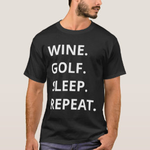 Camiseta Vinho Golf Repetição do Sono