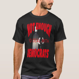 Camiseta Vinho insuficiente para lidar com a política dos c