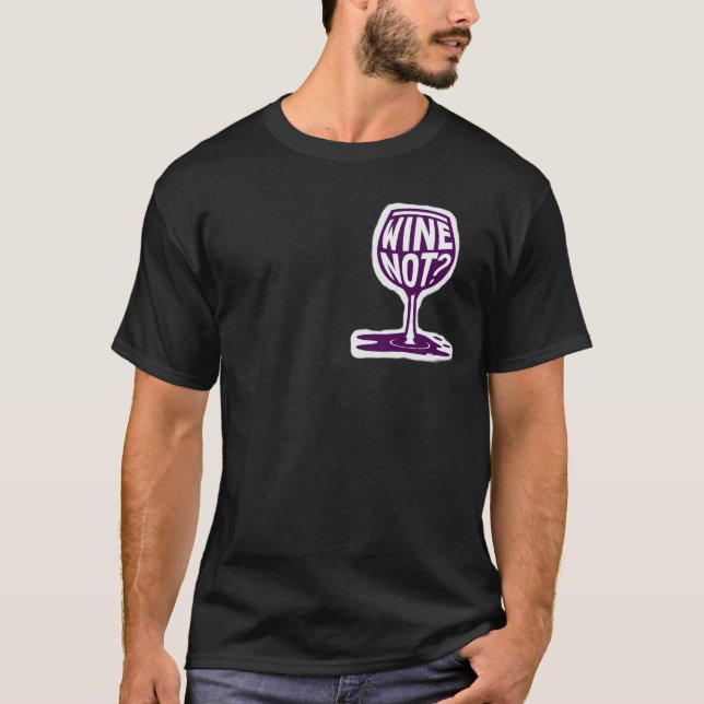 Camiseta Vinho Jogador Não_ Logotipo Gráfico Design (Frente)