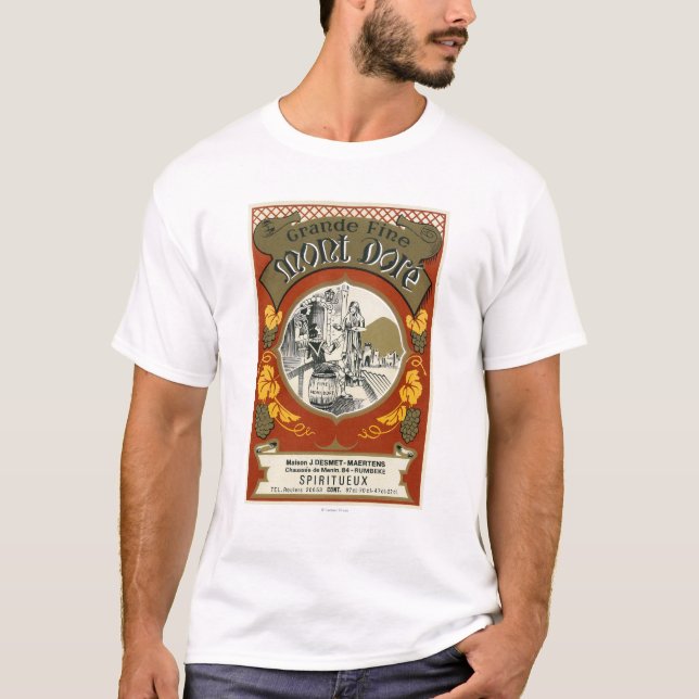 Camiseta Vinho LabelEurope de Mont Dore (Frente)
