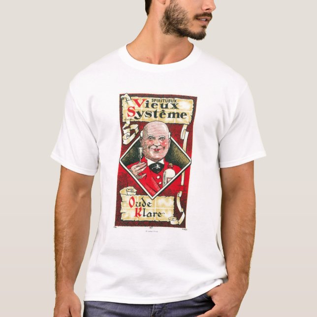 Camiseta Vinho LabelEurope de Vieux Systeme (Frente)