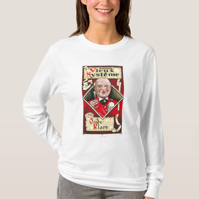Camiseta Vinho LabelEurope de Vieux Systeme (Frente)