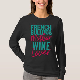 Camiseta Vinho-Mãe-Vinho-Cama Francês