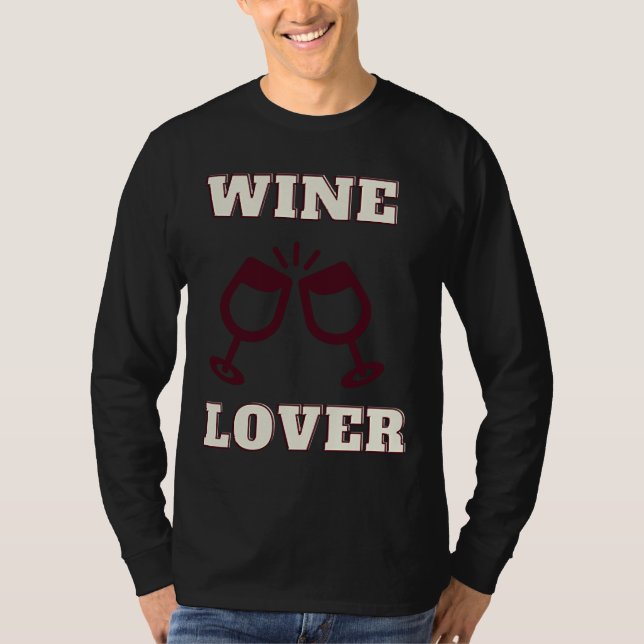 Camiseta Vinho n.o 1 (Frente)