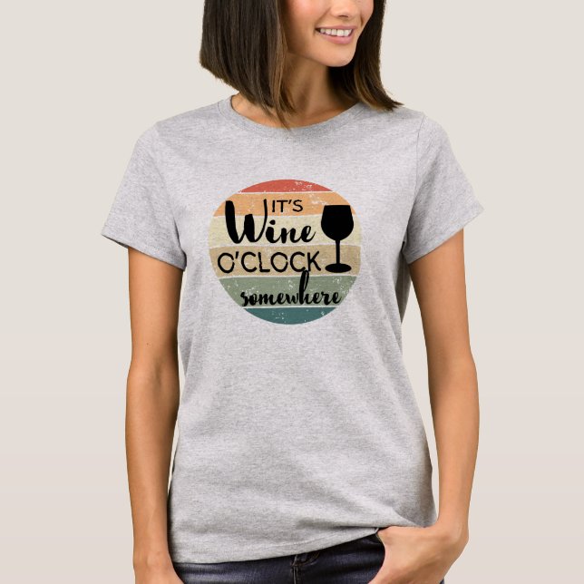 Camiseta Vinho O'Clock (Frente)