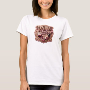 Camiseta Vinho Ouro Fresco CORRIGE TUDO Impressão