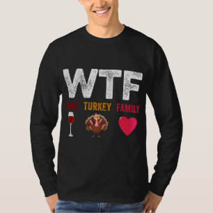 Camiseta Vinho Turquia Família Engraçada Feia Fofo Velho Na