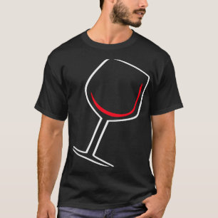 Camiseta Vinho Vidro Vidro Brandy Vinho