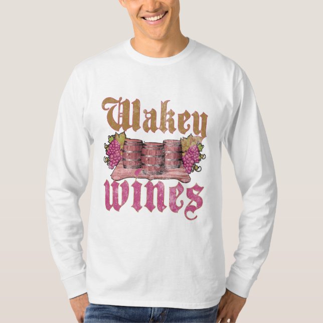 Camiseta Vinhos Wakey (Frente)