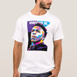 Camiseta Vinicius Jr. no estilo WPAP