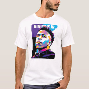 Camiseta Vinicius Jr. no estilo WPAP