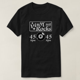 Camiseta Vinil Ainda É Rock 45 Rpm