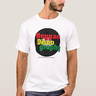Camiseta Vinil da discografia da reggae