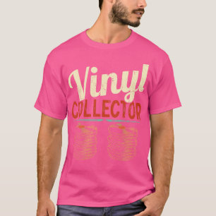 Camiseta Vinil do jogador de registro LP