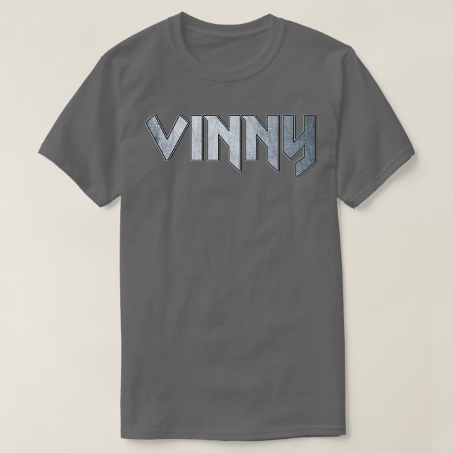 Camiseta Vinny de metais pesados (Frente do Design)