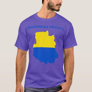 Camiseta Vinnytsia Oblast Ucrânia