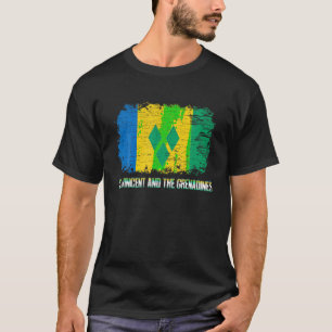 Camiseta Vintag, rua Vincent e Granadinas