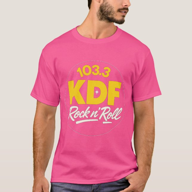 Camiseta Vintage 103,3 KDF Nashville (Frente)
