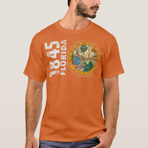 Camiseta Vintage 1845 Florida State Flag