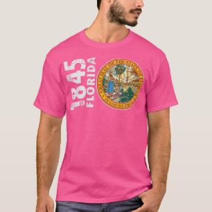 Camiseta Vintage 1845 Florida State Flag