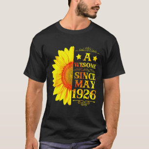 Camiseta Vintage 1926, 96 anos, 96 de maio, Nascimento do S