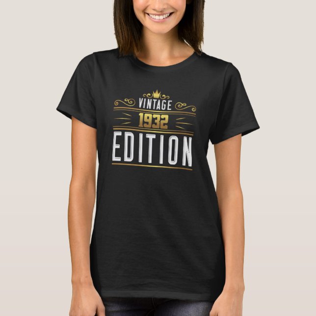 Camiseta Vintage 1932 Edition (Frente)