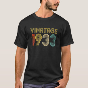 Camiseta Vintage 1933  89 Yrs Old Boys And Girls 89th Birth