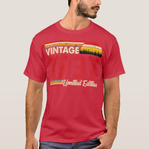 Camiseta Vintage 1937 Birthday Shirt Limited Edition 1937 B