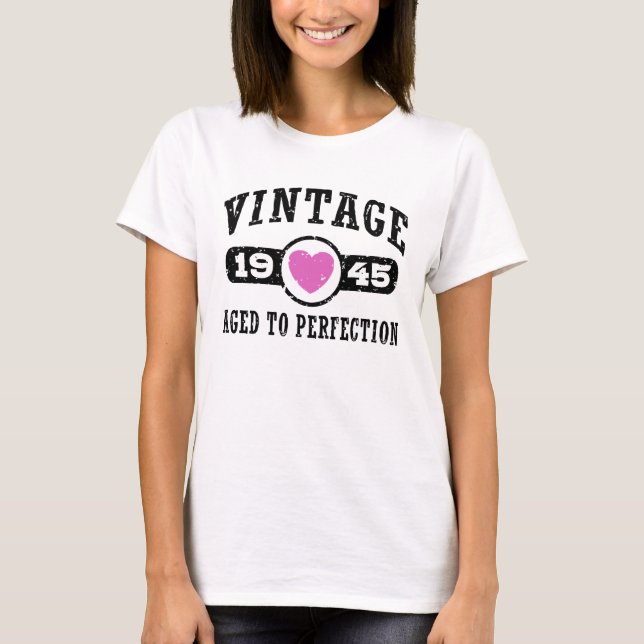 Camiseta Vintage 1945 (Frente)
