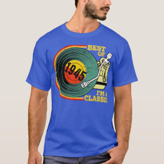 Camiseta Vintage 1945 Birthday Shirt Im Classic Birthday Sh