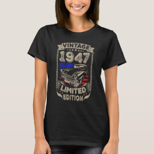 Camiseta Vintage 1947 75º aniversário de 75 anos para Gran