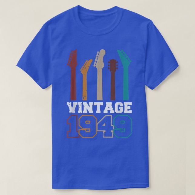 Camiseta Vintage 1949Guitar 3096 (Frente do Design)