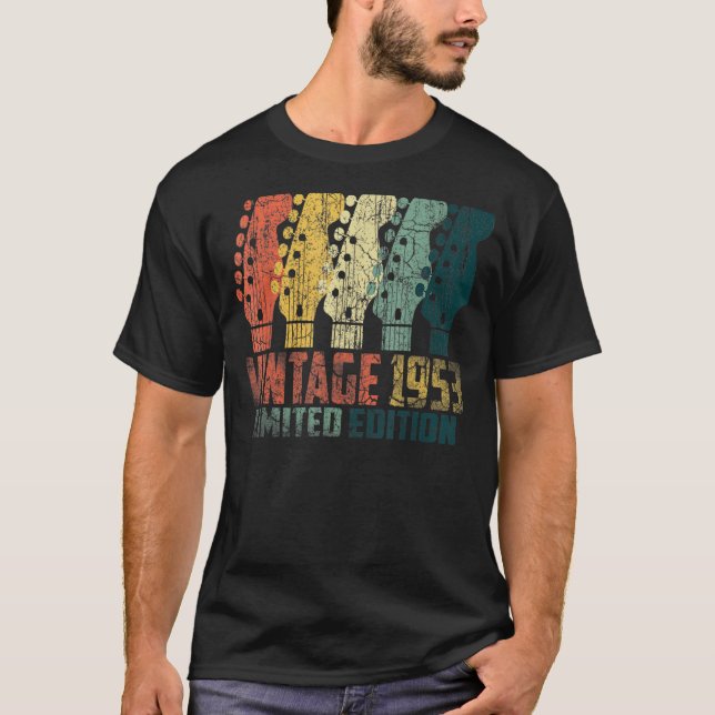 Camiseta Vintage 1953, 70, Aniversário (Frente)