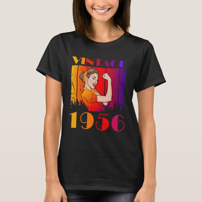 Camiseta Vintage 1956 (Frente)
