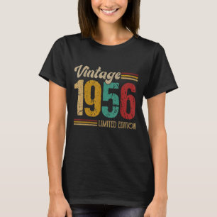 Camiseta Vintage 1956 Melhor 67 Anos 67 Anos Aniversário