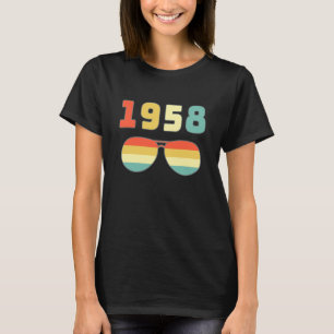 Camiseta Vintage 1958 for Women Retro 1958 Birthday