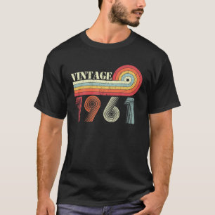 Camiseta Vintage 1961 Limited Edition, 61 anos, Presentes 6