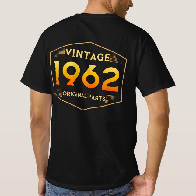 Camiseta Vintage 1962 (Verso)
