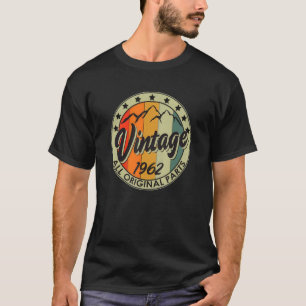 Camiseta Vintage 1962 Todo o Nascer original de peças no na