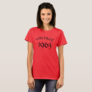 Camiseta Vintage 1963