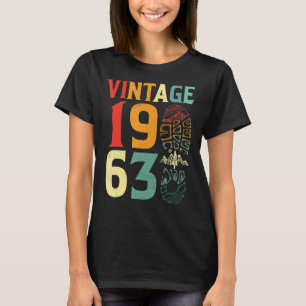 Camiseta Vintage, 1963, 59 Anos, Ataque De Aniversário