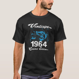 Camiseta Vintage 1964 - 58 Anos Antigos Pescadores