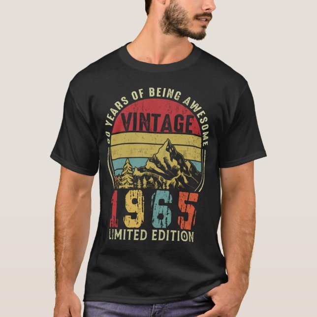 Camiseta Vintage 1965 (Frente)
