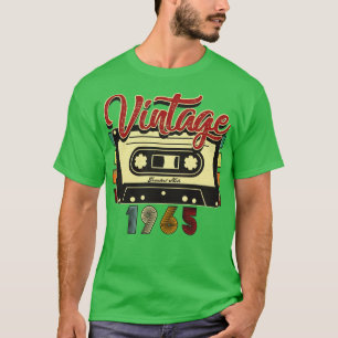 Camiseta Vintage 1965 - Maiores acertos em fita cassete