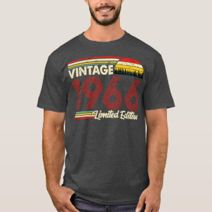Camiseta Vintage 1966 Birthday Shirt Limited Edition 1966 B