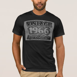 Camiseta Vintage 1966 - Idade Para Perfecção